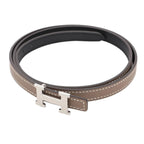 Hermes Mini Constance Belt 85 Veau Epsom Etoupe