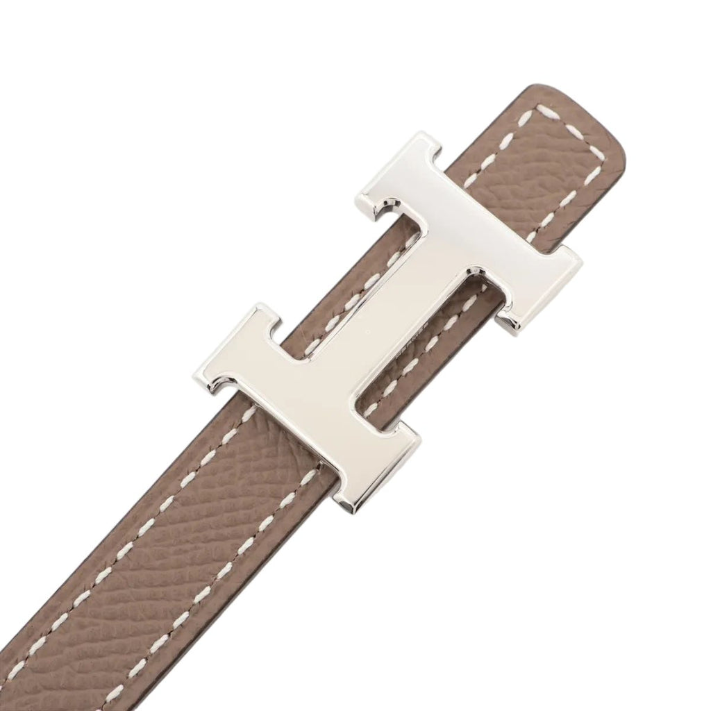 Hermes Mini Constance Belt 85 Veau Epsom Etoupe — view 2