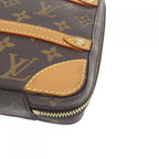 Louis Vuitton Monogram Soft Trunk Messenger PM Shoulder Bag Brown Marron — view 3