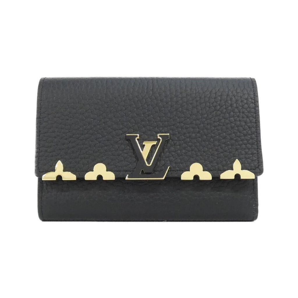 Louis Vuitton Taurillon Portefeuille Capucines Compact Wallet
