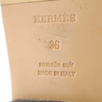 Hermes Jumping Suede Long Boots Z Beige 36 — view 7