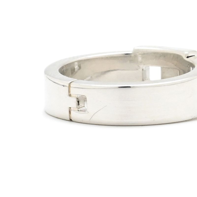 Hermes Ring Hera Cles S Silver 925 48 SV AG H Motif — view 4
