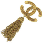 Chanel Lava 93 a Gold Plated 95 29.1 g Brooch — view 3