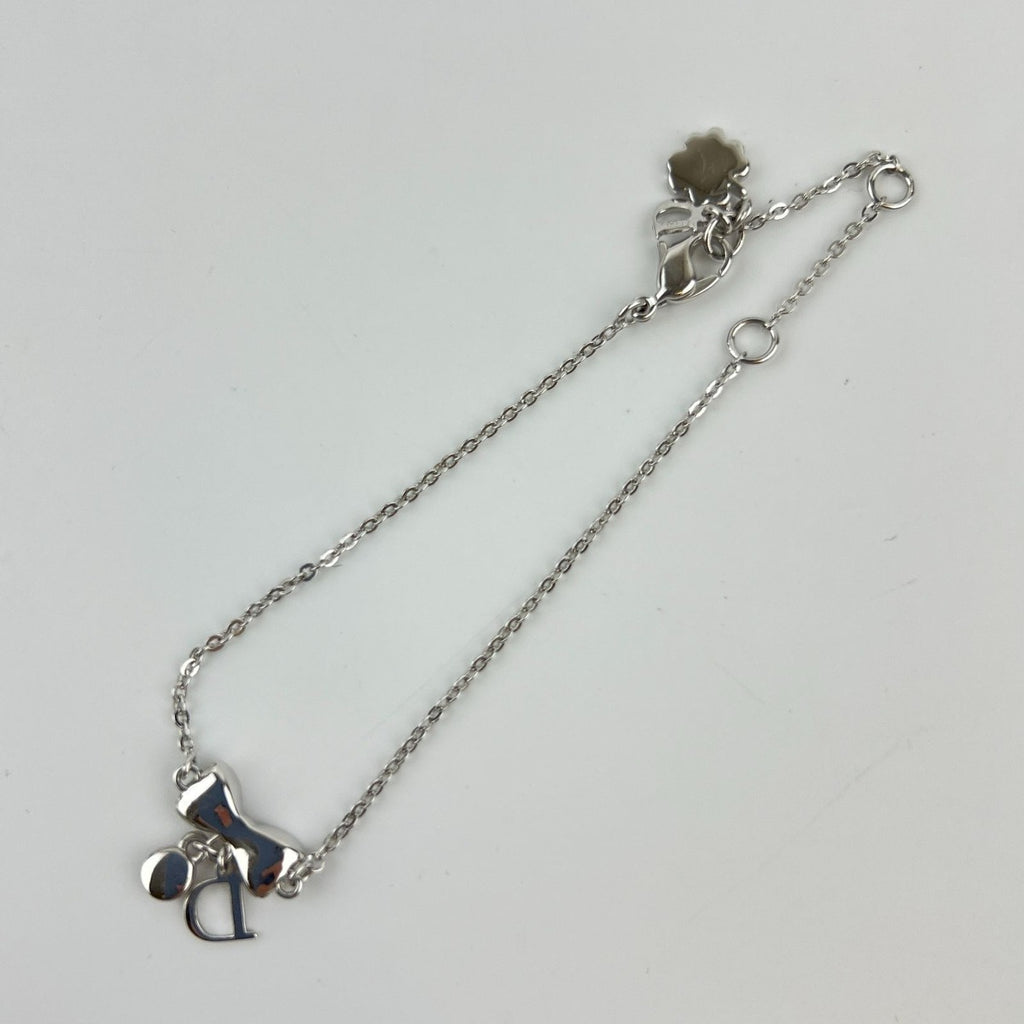 Dior Ribbon Bracelet Silver Vintage — view 7