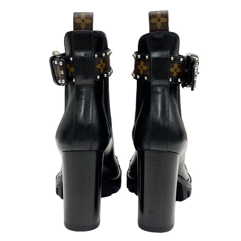 Louis Vuitton Star Trail Short Boots Ankle Side Gore Studded Belt — view 5