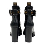 Louis Vuitton Star Trail Short Boots Ankle Side Gore Studded Belt — view 5