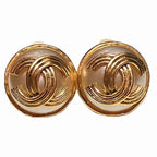 Chanel Earrings Accessories Total Weight 18.4 g GP Faux Pearl — view 3