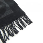 Louis Vuitton Cardiff Scarf Cashmere Black — view 2