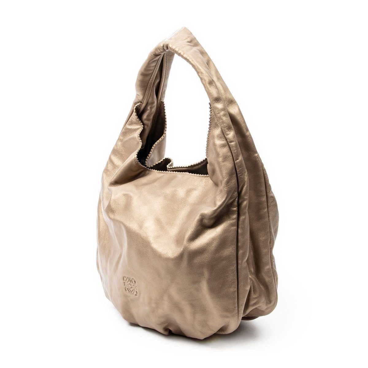 Loewe Bient Hobo Gold Calfskin Leather — view 2