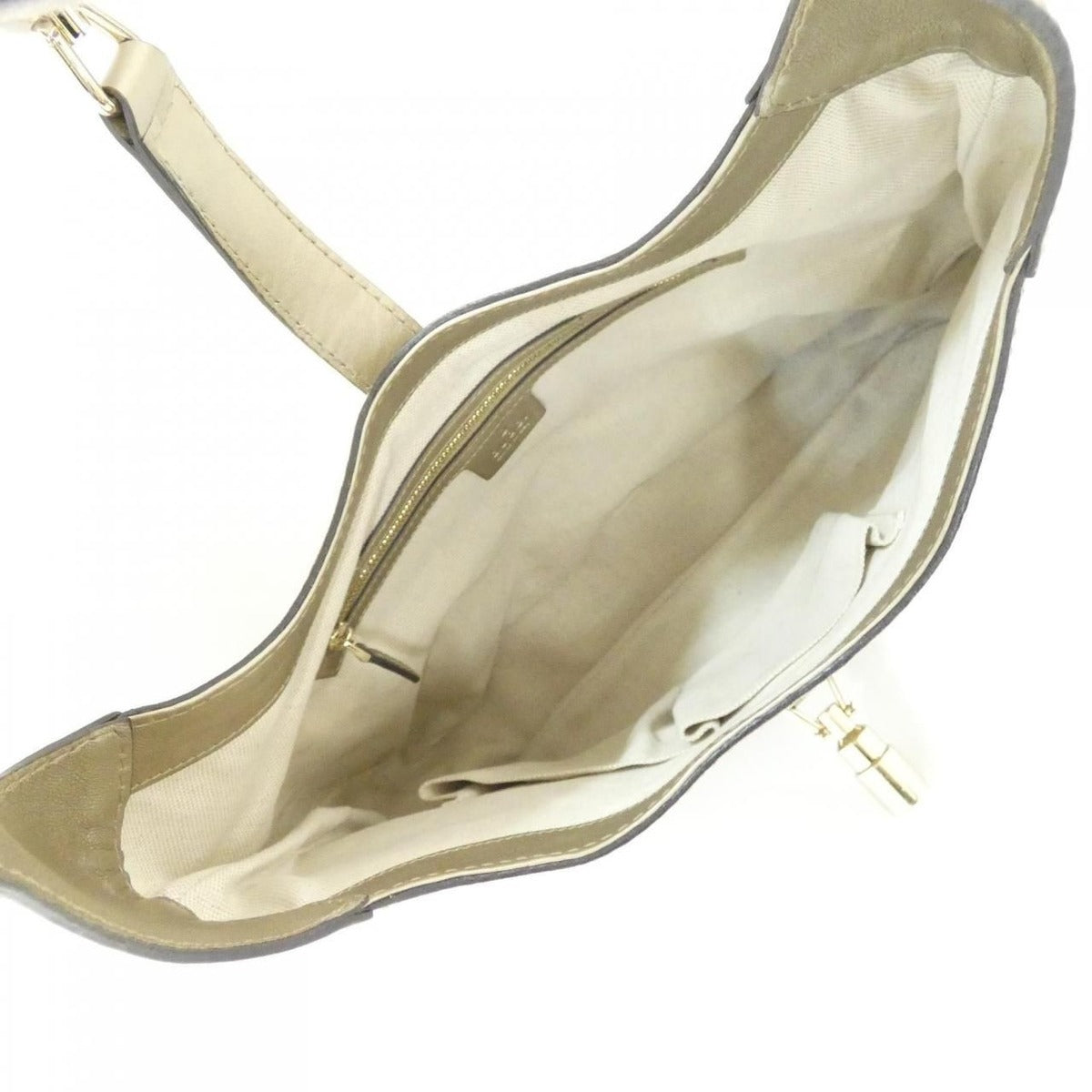Gucci Shoulder Bag Leather Gold — view 6