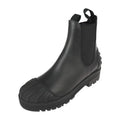 Christian Dior Iron Boots CL 0620 Leather Rubber Black Reference Size