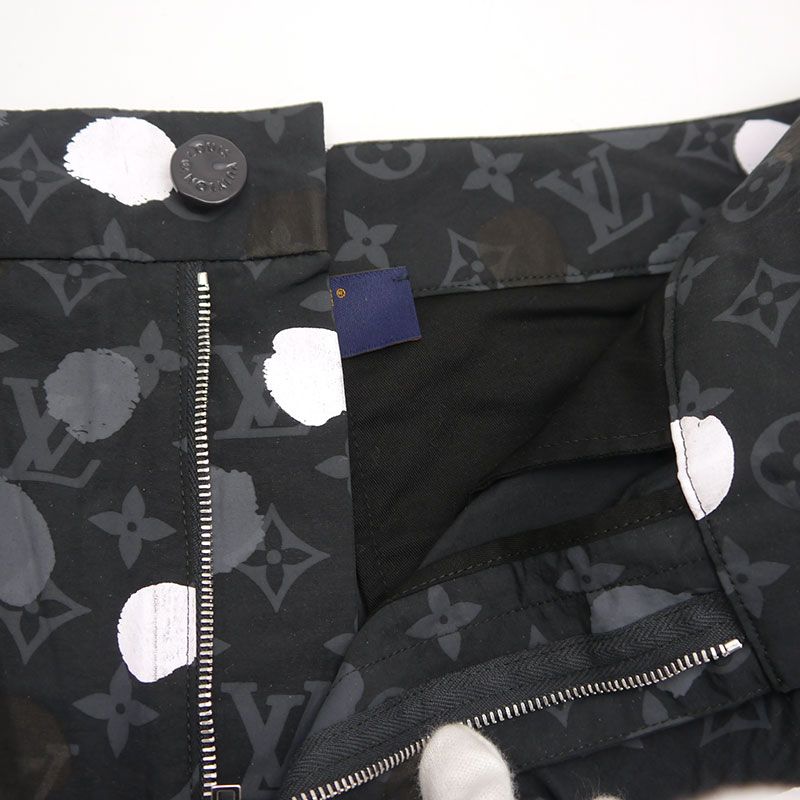 Louis Vuitton Yayoi Kusama Cargo Pants Size S Black — view 7