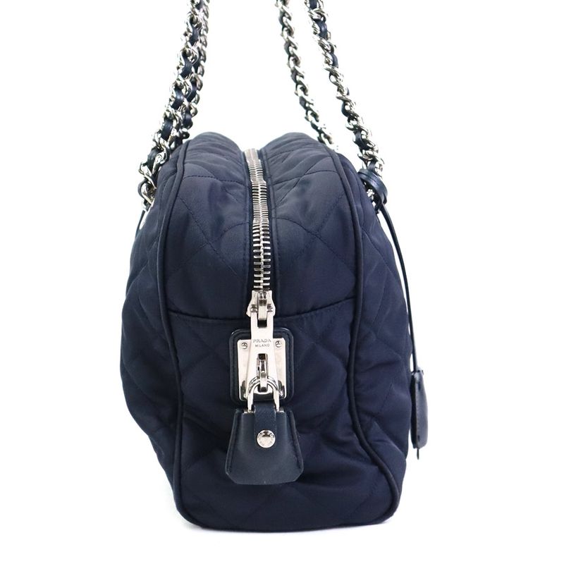 Prada Shoulder Navy Bag — view 2