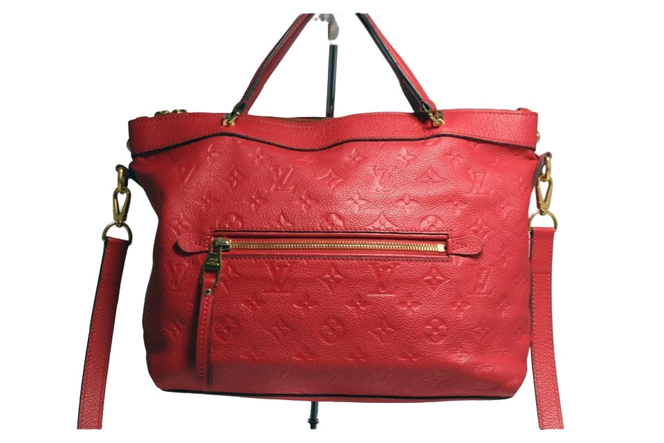 Louis Vuitton Monogram Empreinte Bastille MM Leather Shoulder