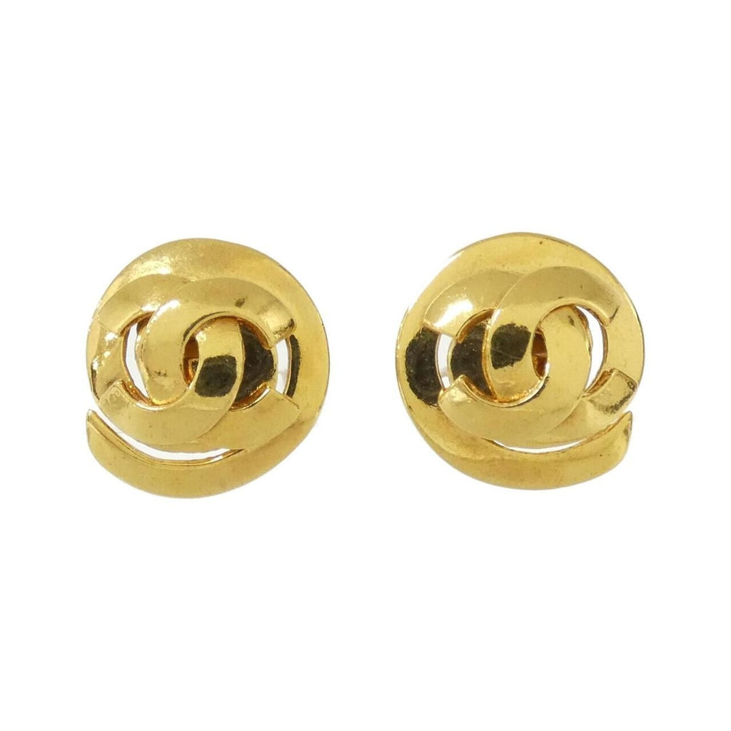 Chanel Vintage Earrings Gold