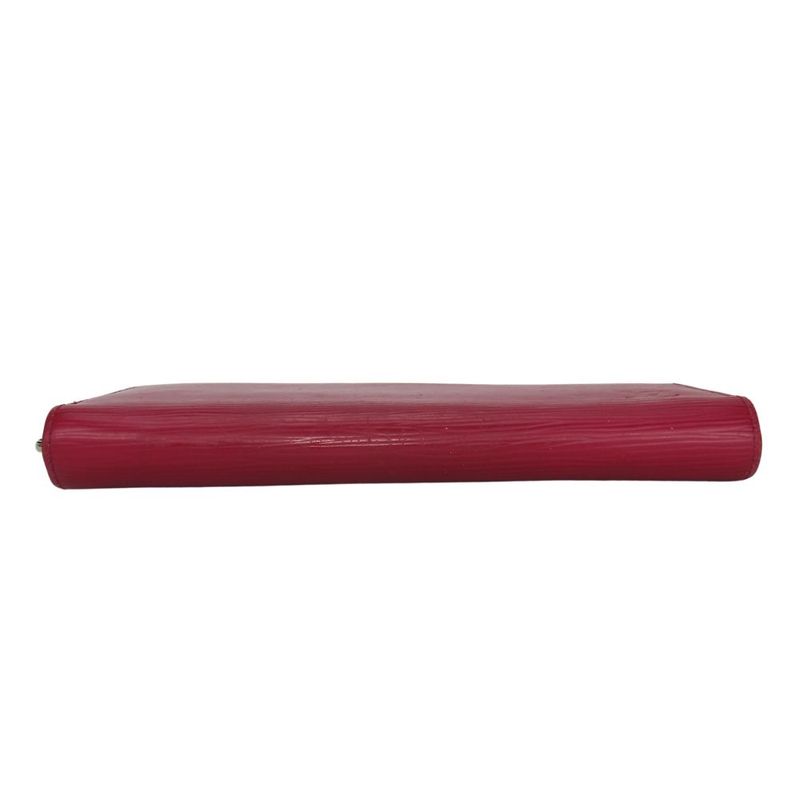 Louis Vuitton Long Wallet Zippy Epi Leather Fuchsia Bordeaux — view 3