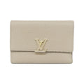Louis Vuitton Portefeuille Capucines Compact Wallet Galet