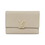 Louis Vuitton Portefeuille Capucines Compact Wallet Galet