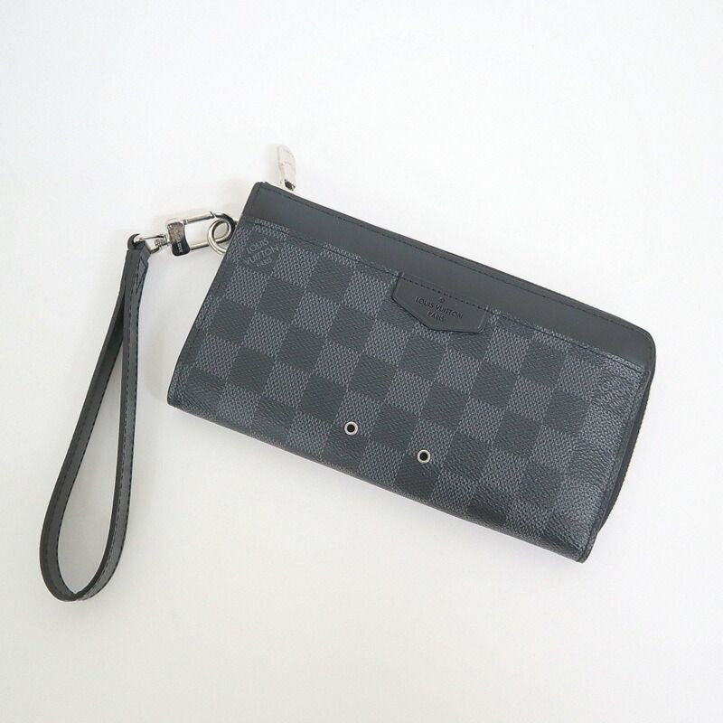 Louis Vuitton Zippy Dragonne Wallet Damier Graphite