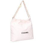 Chanel 22 Shiny Calf Chain Shoulder Bag