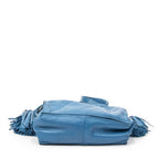 Loewe Small Tassel Flamenco Tea Luka Lambskin Leather Shoulder Bag — view 6