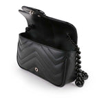 Gucci Shoulder Bag GG Marmont Black — view 6