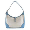 Hermes Trim 31 Toile Ash Taurillon Clemence Natural Blue Jean C