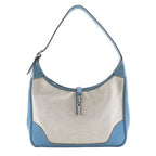 Hermes Trim 31 Toile Ash Taurillon Clemence Natural Blue Jean C
