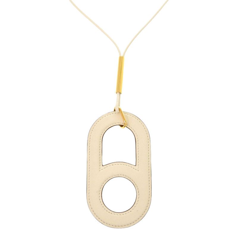 Hermes Variation Vorsluft Nata Gold Hardware Necklace 1834 — view 4