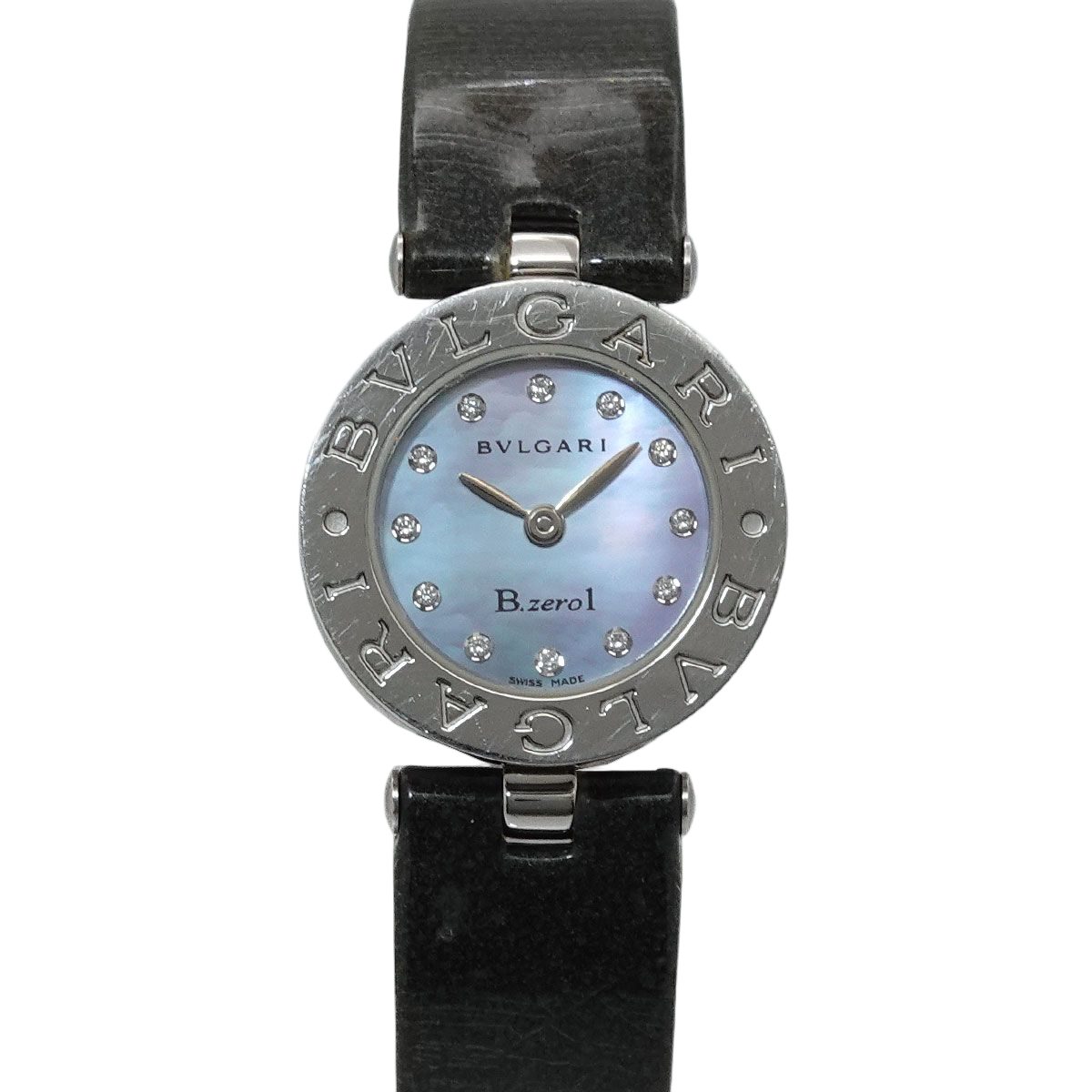 Bvlgari Watch Diamond Blue Shell Quartz