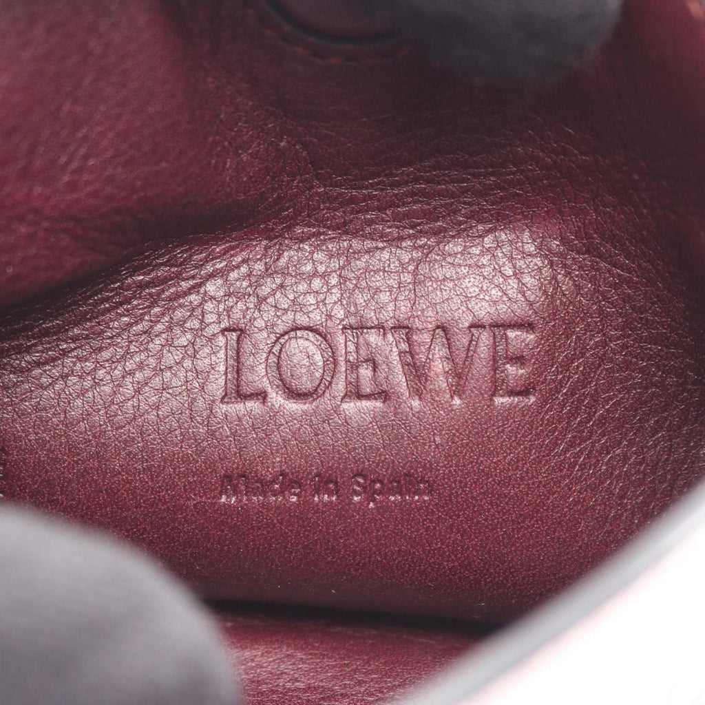 Loewe Shoulder Bag Gate Pocket Pink Orange Brown Leather — view 4