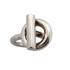 Hermes Ring Echappee 925 Sterling Silver — view 2