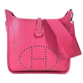 Hermes Shoulder Bag Evelyne 1 PM Epsom Rose Tyrian Pink