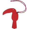 Hermes Petit Ash Toucan Leather Rouge Red Key Holder Beige