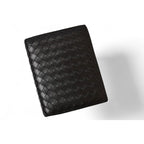 Bottega Veneta Wallet Fold Intrecciato Black — view 2