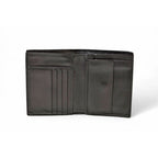 Bottega Veneta Wallet Fold Intrecciato Black — view 4