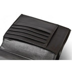 Bottega Veneta Wallet Fold Intrecciato Black — view 8