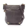 Loewe Shoulder Bag Dark Brown Leather
