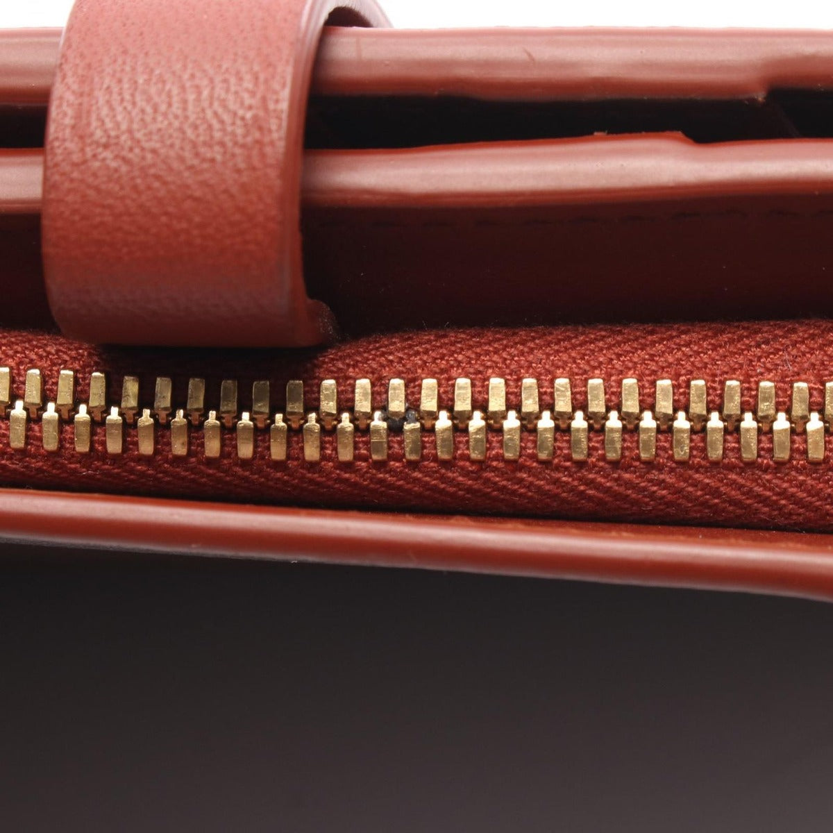 Bottega Veneta Bifold Wallet Brown Red Leather Bold — view 6