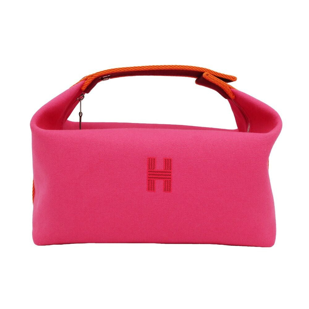 Hermes Bric-a-Brac PM Handbag Pouch Hibiscus Pink