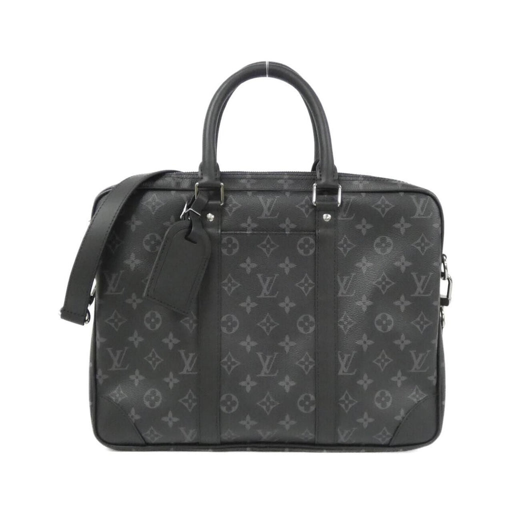 Louis Vuitton Monogram Eclipse Porte Document Voyage Bag