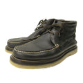 Louis Vuitton Damier Chukka Boots Moccasins Shoes Cles Leather 6 Black