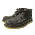 Louis Vuitton Damier Chukka Boots Moccasins Shoes Cles Leather 6 Black