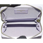 Chanel Coin Case 19 zip Purse Lambskin Lavender Antique — view 4
