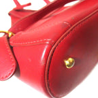 Loewe Vintage Anton Leather Backpack Red Gold — view 6