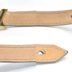 Louis Vuitton Bracelet LV Iconic 17 14.8 16 cm LV Signature Leather Light Blue — view 8