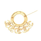Chanel Brooch CC Logo — view 2