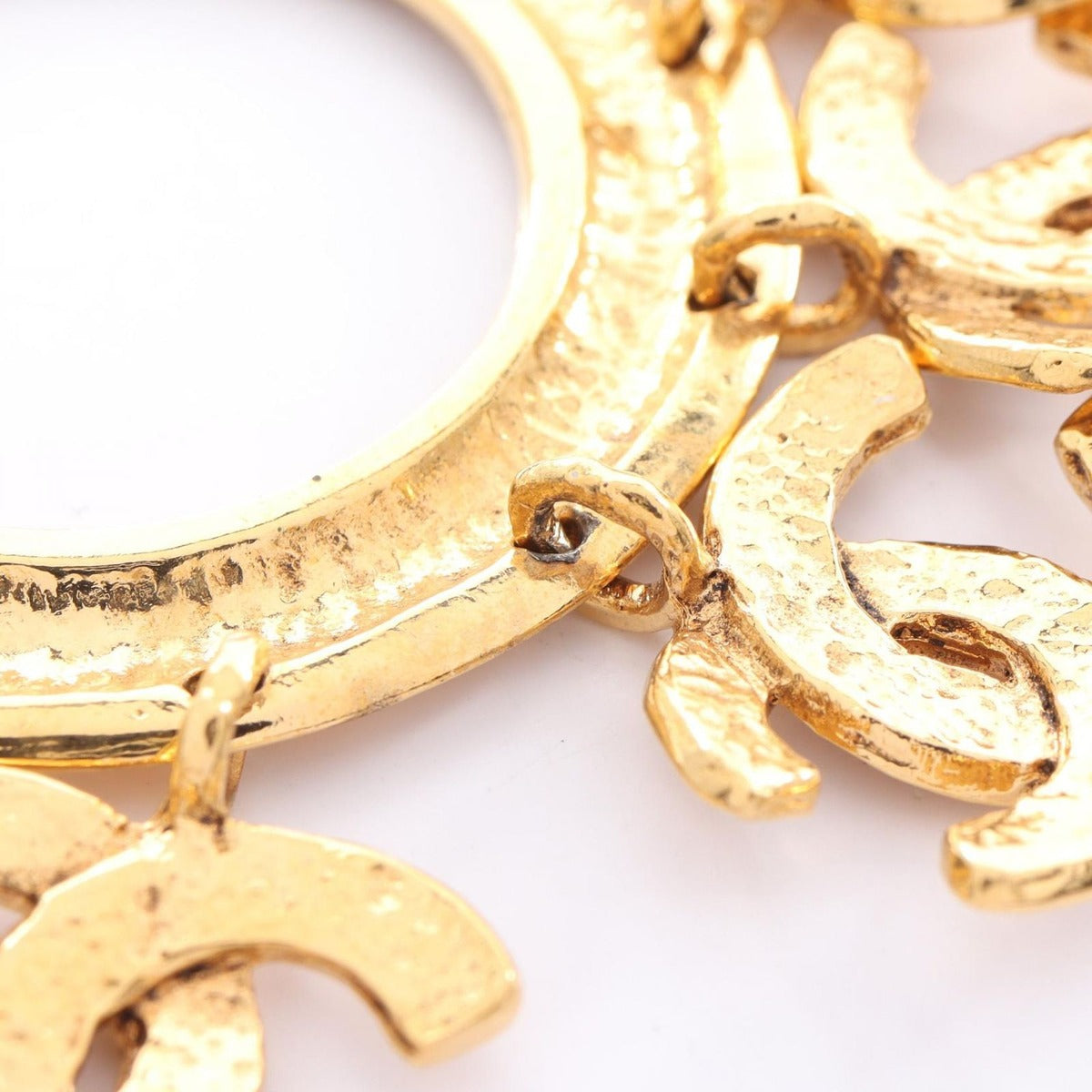 Chanel Brooch CC Logo — view 4