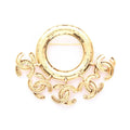 Chanel Brooch CC Logo