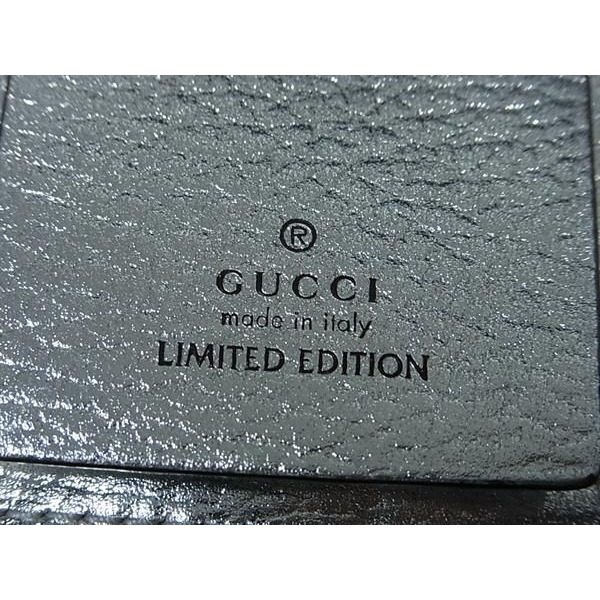 Gucci GG Marmont Supreme 6 Key Case Grey Silver Key Holder — view 4